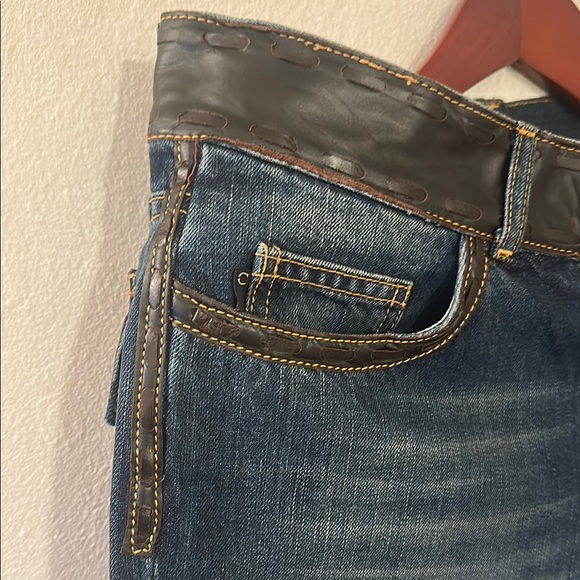 Just Cavalli Blue Straight Jeans Classic Style - Picture 6 of 7